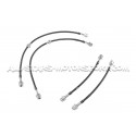 Golf 6 R Goodridge Braided Brake Hose Lines Kit