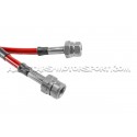 Golf 6 R Goodridge Braided Brake Hose Lines Kit
