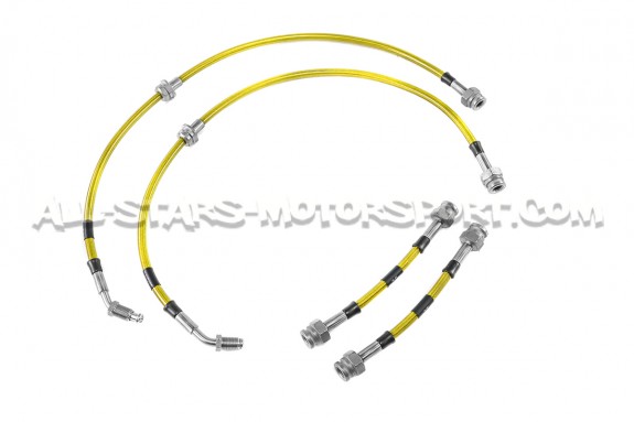 Latiguillos de freno metalicos Goodridge para Golf 4 R32