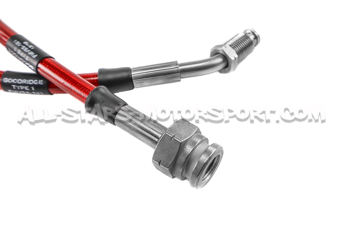 Latiguillos de freno metalicos Goodridge para Golf 4 R32
