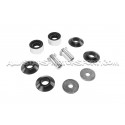 Casquillos de brazo de suspension delantero Whiteline para Mitsubishi Lancer Evo 10