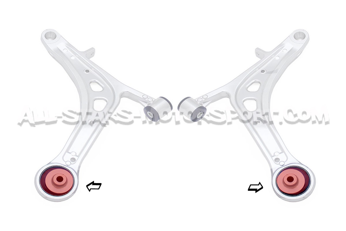 Silent blocs inferieurs de bras de suspension avant Whiteline pour Subaru Impreza 08-14