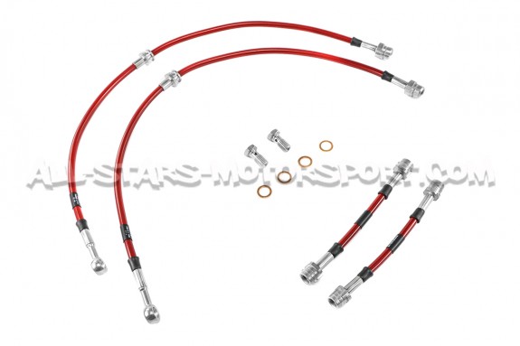 Latiguillos de freno metalicos Goodridge para Seat Leon 2 Cupra / FR