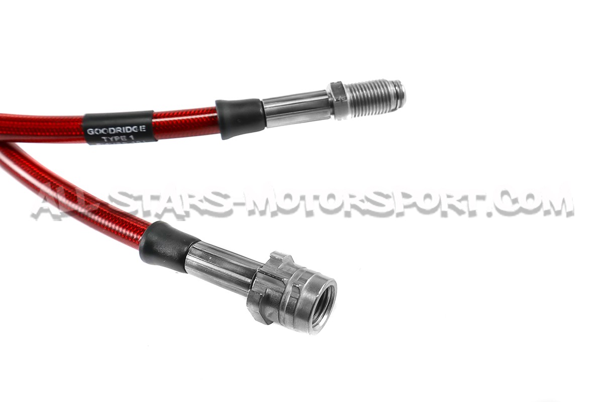 Latiguillos de freno metalicos Goodridge para Mini Cooper S R56 JCW