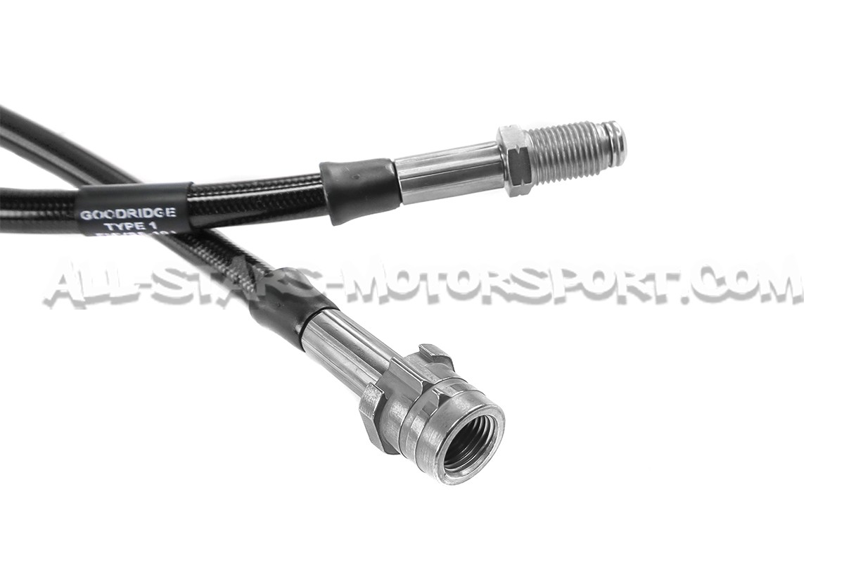 Latiguillos de freno metalicos Goodridge para BMW M3 E46