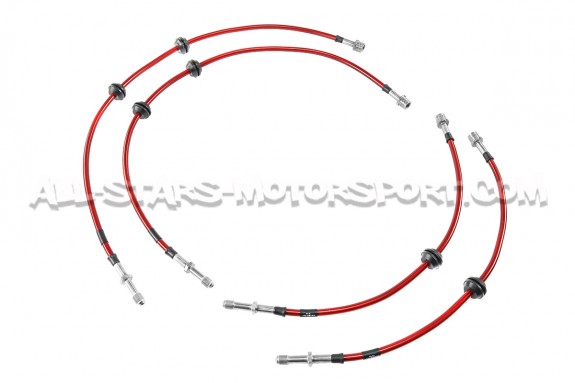 Latiguillos de freno metalicos Goodridge para Audi RS6 C5