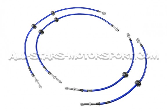 Latiguillos de freno metalicos Goodridge para Audi RS6 C5