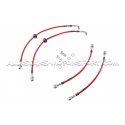 Flexibles de frein aviation Goodridge pour Audi RS4 B7