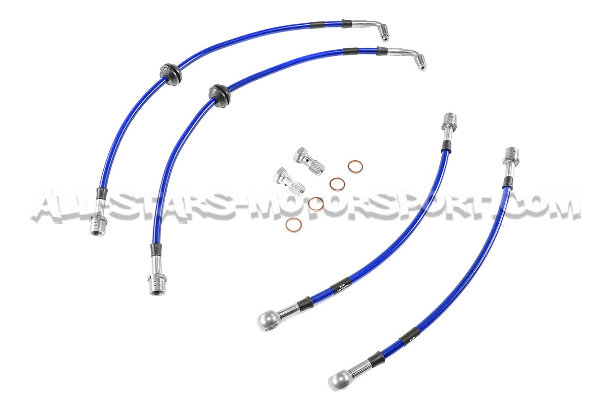 Latiguillos de freno metalicos Goodridge para Audi RS4 B7