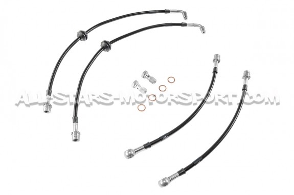 Latiguillos de freno metalicos Goodridge para Audi RS4 B7