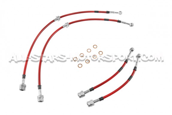 Latiguillos de freno metalicos Goodridge para Audi RS4 B7