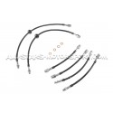 Latiguillos de freno metalicos Goodridge para Nissan 370Z 12-19