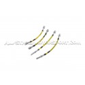 Flexibles de frein aviation Goodridge pour BMW 135i / 1M E82