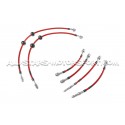 Latiguillos de freno metalicos Goodridge para BMW 335i E9x / M3 E9x