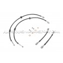 Flexibles de frein aviation Goodridge pour Renault Megane 2 RS 225