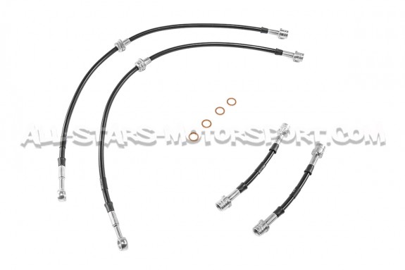 Flexibles de frein aviation Goodridge pour Renault Megane 2 RS 225