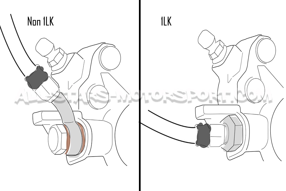 Latiguillos de freno metalicos Goodridge para Ford Focus 3 ST