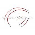 Flexibles de frein aviation Goodridge pour Polo 6C GTI