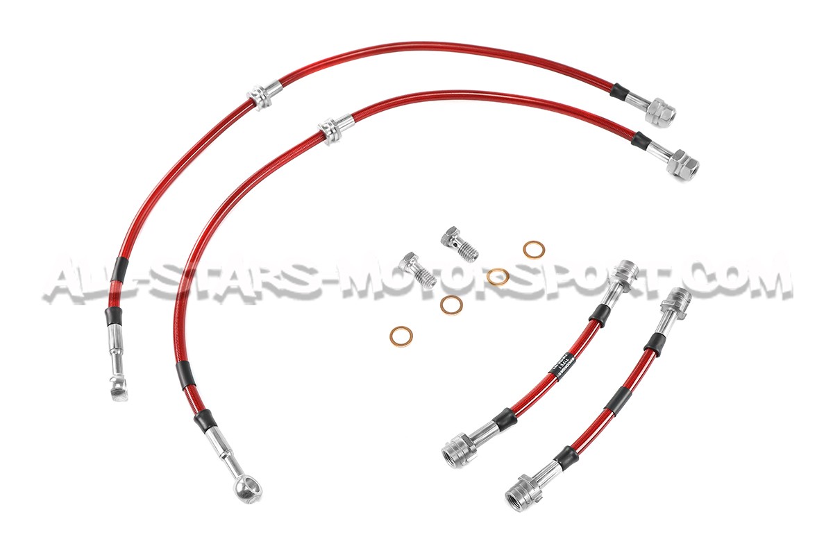 Flexibles de frein aviation Goodridge pour Polo 6C GTI