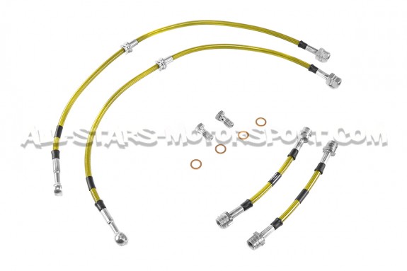 Flexibles de frein aviation Goodridge pour Polo 6C GTI