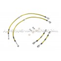 Flexibles de frein aviation Goodridge pour Polo 6C GTI