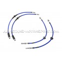Latiguillos de freno metalicos Goodridge para BMW M3 E46