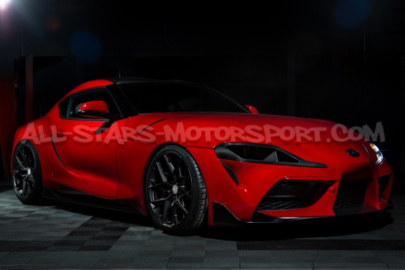 Toyota Supra A90 Eventuri Carbon Fiber Headlamp Duct