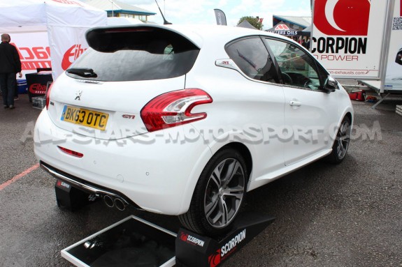 Catback Scorpion pour 208 GTI