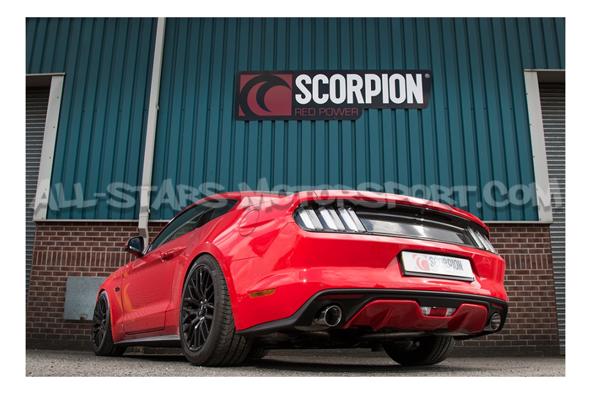 Catback Scorpion pour Ford Mustang S550 V8 5.0 GT