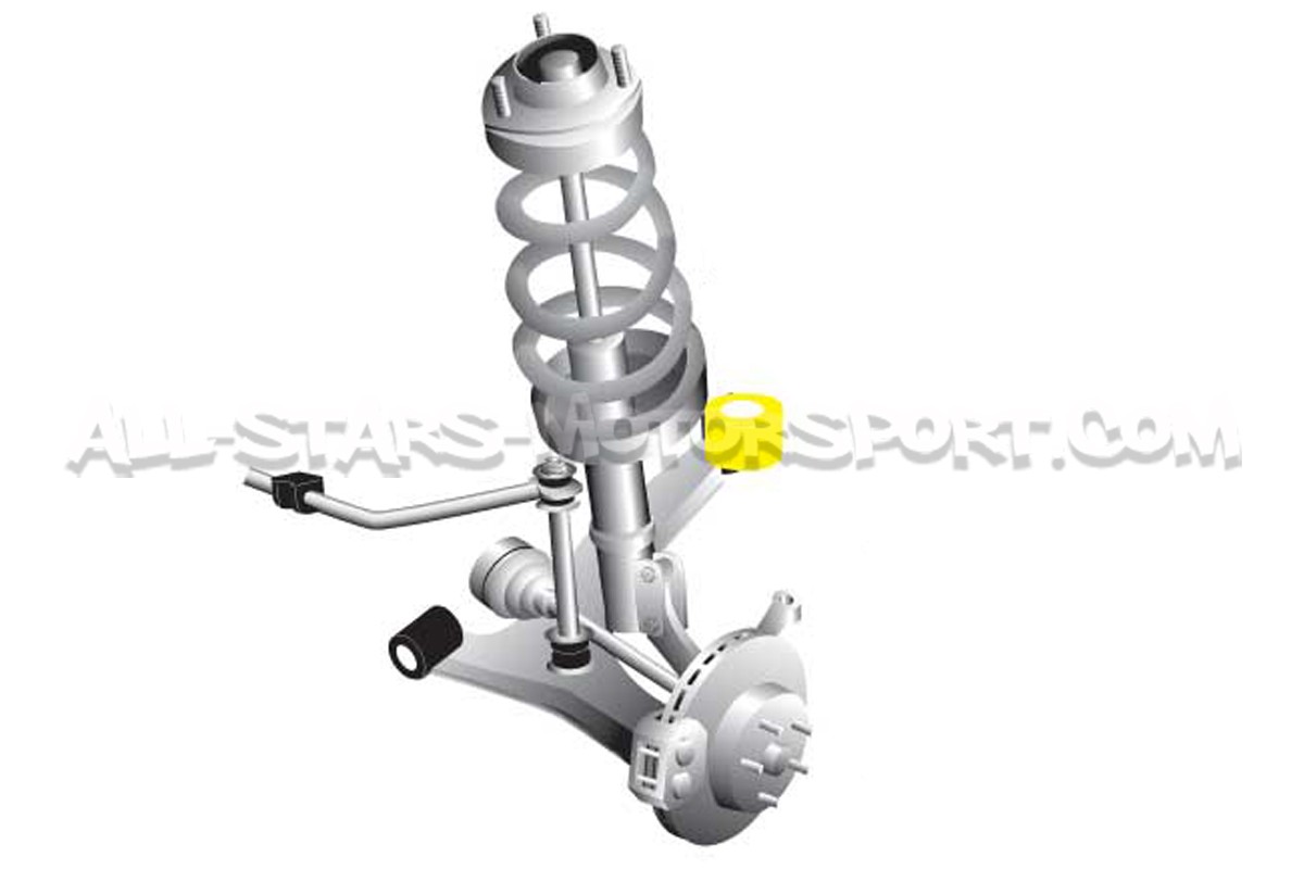 Silentblocks anti-lift traseros de trapecios delanteros Whiteline para Civic Type R FK2 / FK8