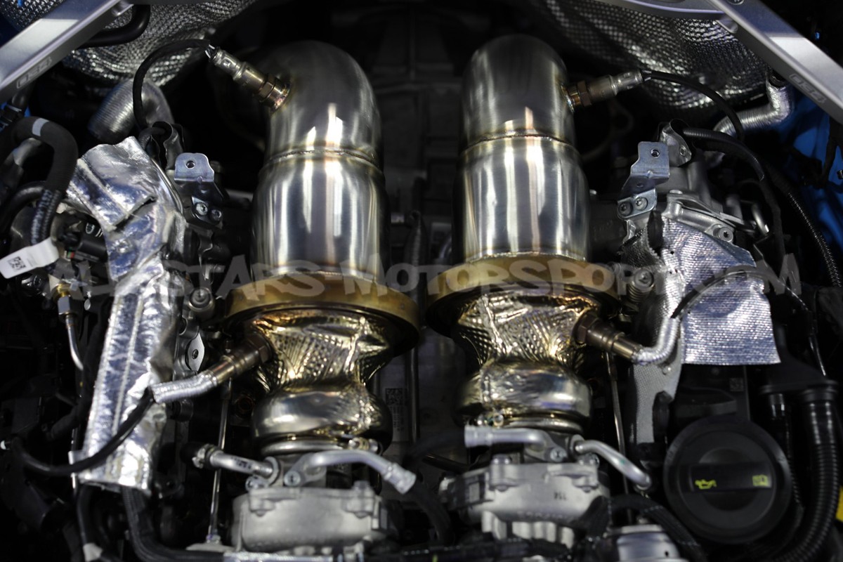 Downpipes descatalizadas CTS Turbo para BMW M3 F80 / M4 F8x / M2 Comp