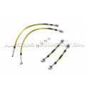 Flexibles de frein aviation Goodridge pour Polo 9N GTI