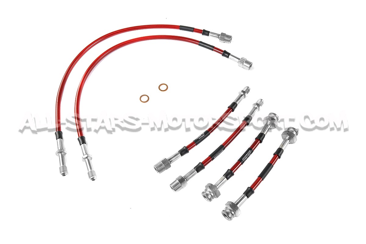 Latiguillos de freno metalicos Goodridge para BMW 135i E8x / 1M E82