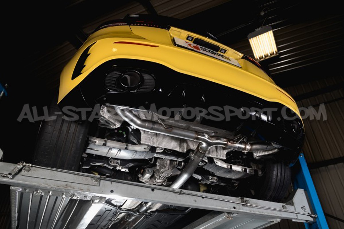 Catback Scorpion pour Mercedes A35 AMG