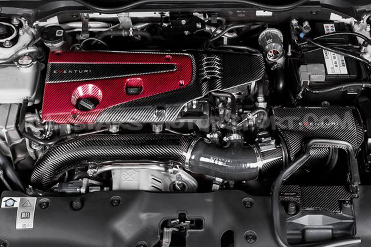 Honda Civic Type R FK2 Eventuri Carbon Fiber Engine Cover