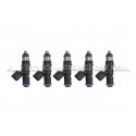 Kit de 5 injecteurs Deatschwerks 550cc / 650cc / 750cc ou 1000cc pour Focus 2 RS / ST