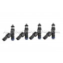 Kit de 4 injecteurs Deatschwerks 440cc / 550cc / 650 / 750cc / 1000cc pour 1.8T 20V