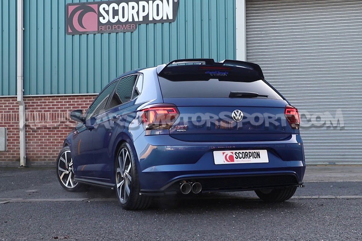 Catback Scorpion pour Polo AW GTI
