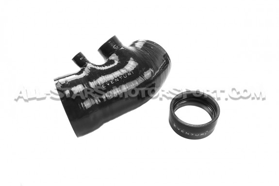 Tube d'echangeur charge pipe carbone Eventuri pour Honda Civic Type R FK8