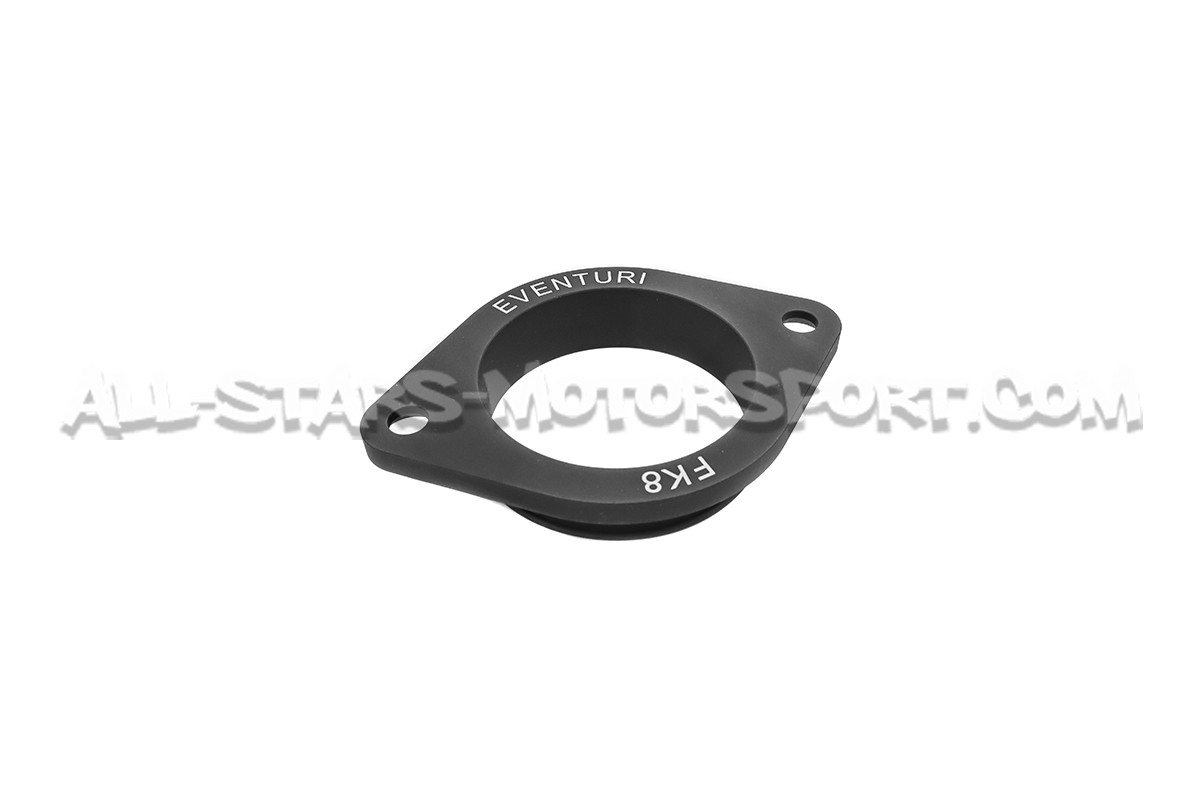Tube d'echangeur charge pipe carbone Eventuri pour Honda Civic Type R FK8
