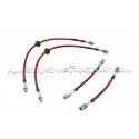 Clio 4 RS Goodridge Braided Brake Hose Lines Kit