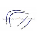 Flexibles de frein aviation Goodridge pour Clio 4 RS