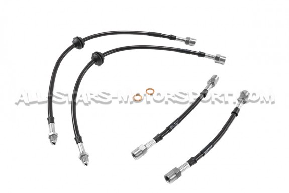 Flexibles de frein aviation Goodridge pour Clio 4 RS