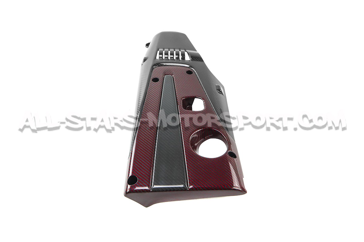 Honda Civic Type R FK2 / FK8 / FL5 Eventuri Carbon Fiber / Red Kevl...
