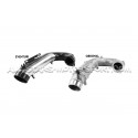 Tube d'entrée de turbo carbone Eventuri pour Honda Civic Type R FK2
