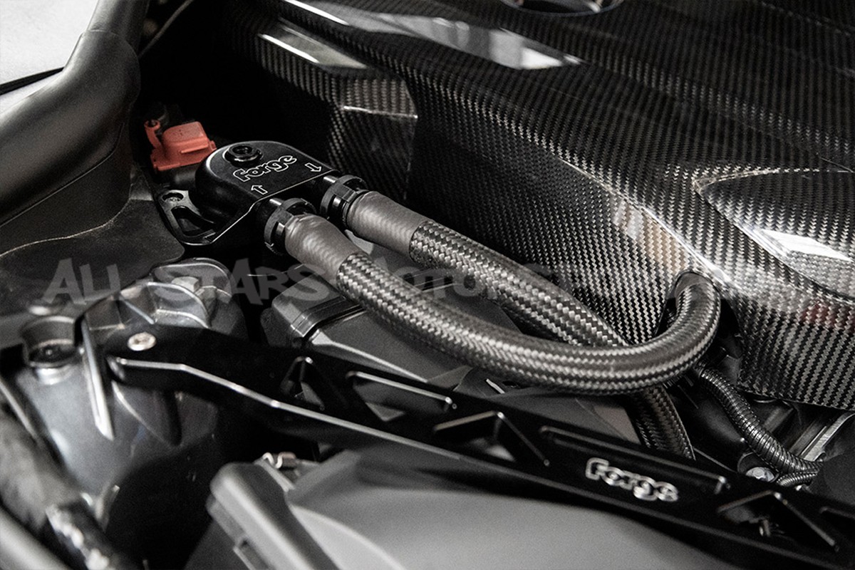 Forge Oil Catch Can for Toyota Supra GR 3.0 A90 MK5