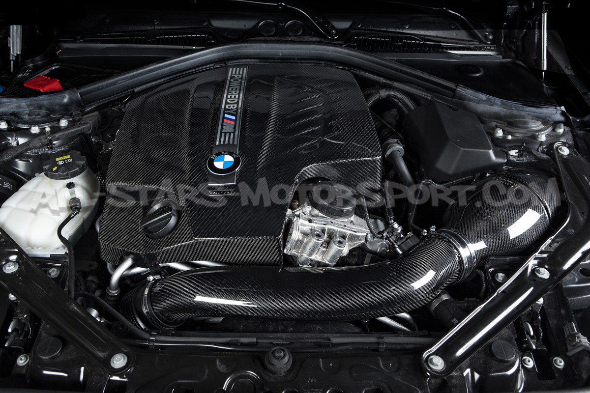 Tapa de motor de fibra de carbono Eventuri para BMW M2 F87 N55