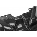 Tapa de radiador / difusor de aire de carbono Eventuri para Audi RS...