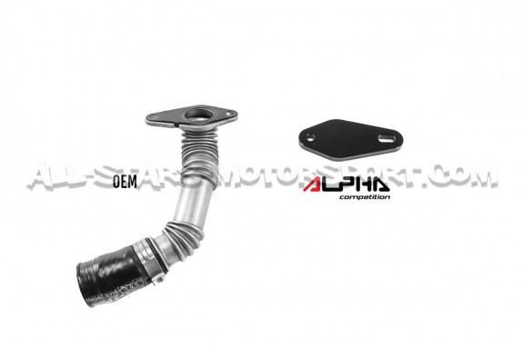 Alpha Competition Rear Breather Blockoff Plate for S3 8P / TT 8J / ...