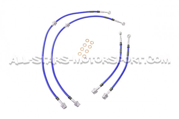 Flexibles de frein aviation Goodridge pour Leon 3 Cupra - frein a m...